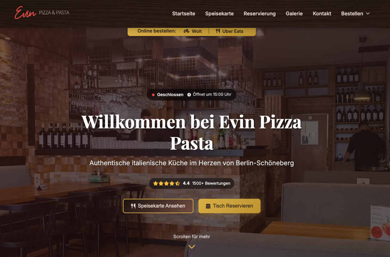 Evin Pizza Pasta